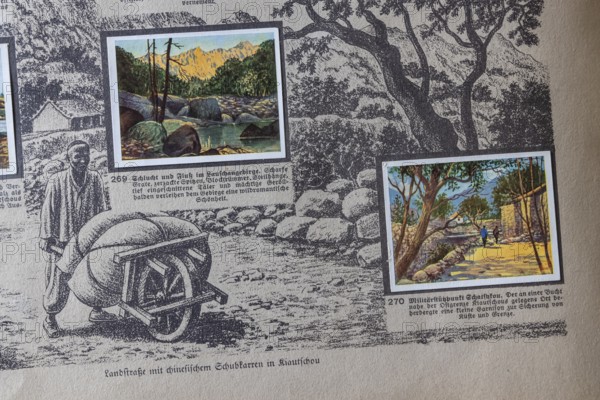 German colonies. Kiauchow. An anthology published by Cigaretten-Bilderdienst Dresden from 1936. Germany