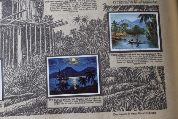 German colonies. Bismarck archipelago. An anthology published by Cigaretten-Bilderdienst Dresden from 1936. Germany