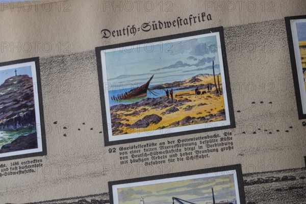 German colonies. German Southwest Africa. Hottentott Bay. An anthology published by Cigaretten-Bilderdienst Dresden from 1936. Germany