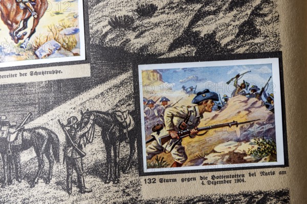 German colonies. German Southwest Africa. An anthology published by Cigaretten-Bilderdienst Dresden from 1936. Germany