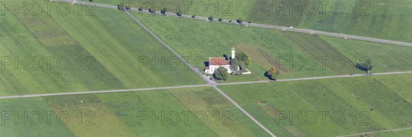 Wallfahrtskirche St. Coloman, Königswinkel, Ostallgäu, Allgäu, Bavaria, Germany