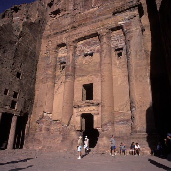 Urn Tomb, Nabatean Rock Town Petra, Jordan