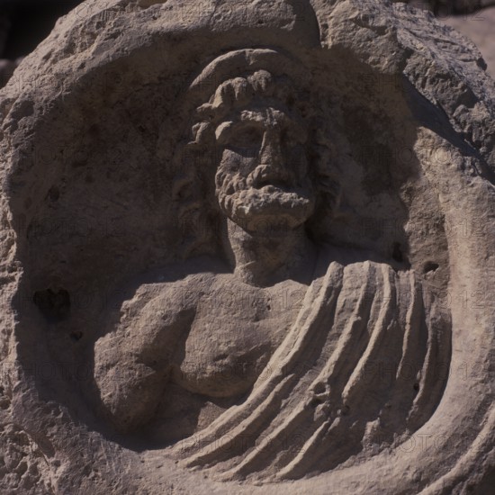 Prortait in the Nabatean rock town of Petra, Jordan