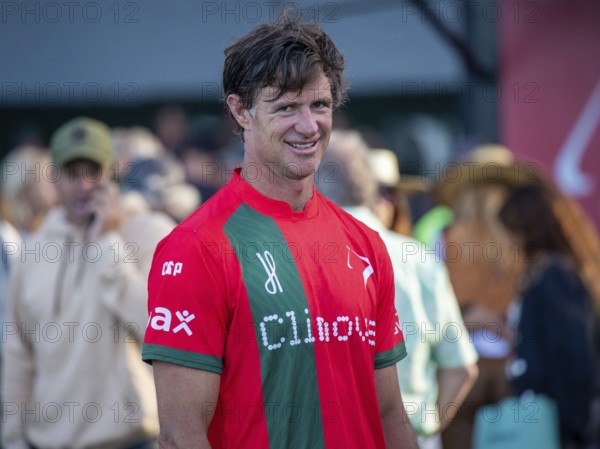 Portrait of polo player Ignatius Du Plessis from the La Irenita La Hache team after a game at the 132nd Argentine Open Polo Championship (Spanish 132nd Abierto Argentino de Polo de Palermo), Buenos Aires, Argentina