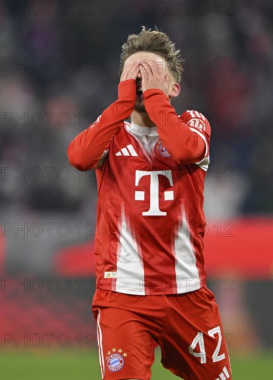 Lennart Karl Bayern Munich FCB (42) disappoints Allianz Arena, Munich, Bayern, Germany