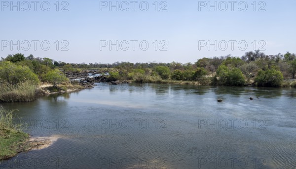 Landscape on the Okavango River, Caprivi Strip, Namibia
