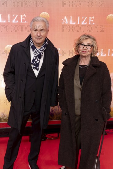 Klaus Wowereit and Petra Kögel at the Cirque du Soleil Alizé world premiere at the Berliner Theater am Potsdamer Platz on 20.11.2025