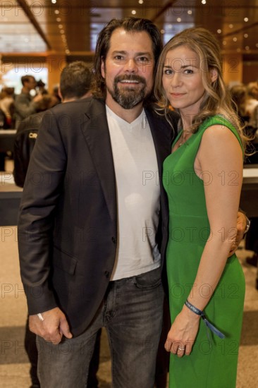 Daniel Fehlow and Jessica Ginkel at the Cirque du Soleil Alizé world premiere at the Berliner Theater am Potsdamer Platz on 20.11.2025-20.11.2025 in Berlin