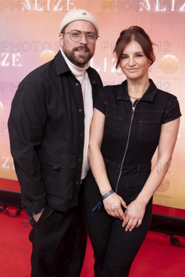 Felix von Jascheroff with girlfriend Sophie Winterberg at the Cirque du Soleil Alizé world premiere at the Berliner Theater am Potsdamer Platz on 20.11.2025-20.11.2025 in Berlin