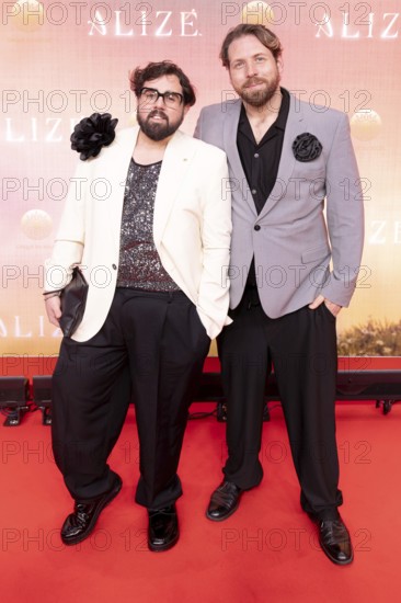 Steven Preisner and Florian Gibki at the Cirque du Soleil Alizé world premiere at the Berliner Theater am Potsdamer Platz on 20.11.2025-20.11.2025 in Berlin