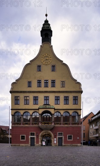 Historic House of City History, Schwörhaus am Weinhof, City Archive, Old Town, Ulm, Baden-Württemberg, Germany