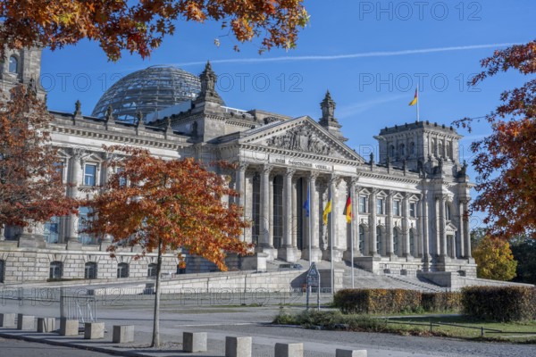 Reichstag autumn Berlin Germany