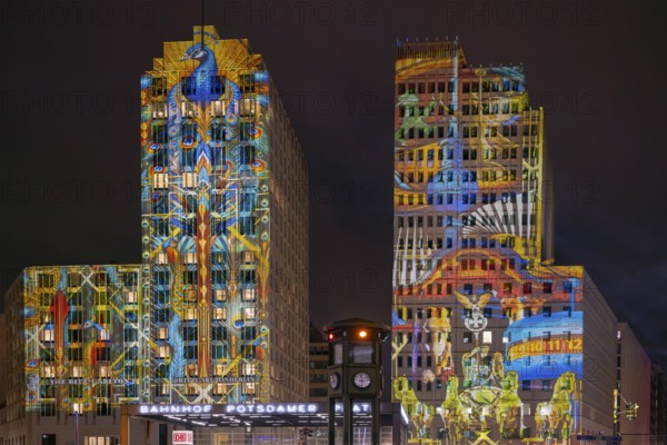 Festival of Lights Potsdamer Platz Berlin Germany