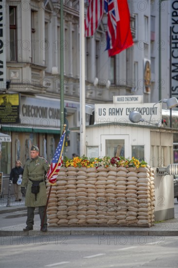 US Army Checkpoint Charlie Berlin Germany