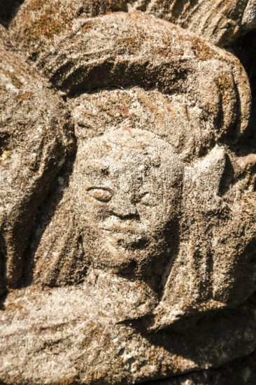 Stone sculpture, Ubud, Bali, Indonesia