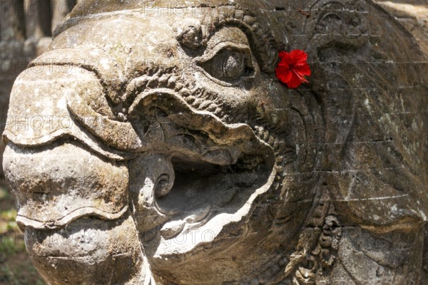 Stone sculpture, Ubud, Bali, Indonesia