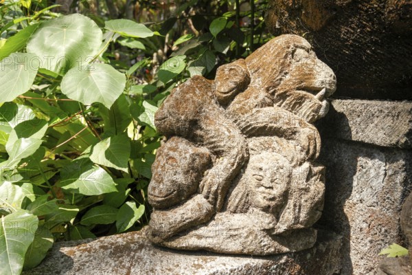 Stone sculpture, Ubud, Bali, Indonesia