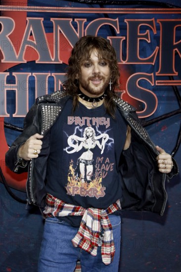 Riccardo Simonetti at the Stranger Things fan event in Hangar 7 at Tempelhof Airport in Berlin on 18.11.2025