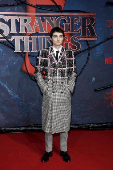 Finn Wolfhard at the Stranger Things fan event in Hangar 7 at Tempelhof Airport in Berlin on 18.11.2025