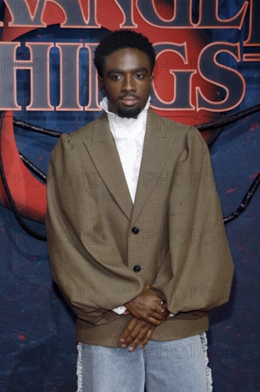 Caleb McLaughlin at the Stranger Things fan event in Hangar 7 at Tempelhof Airport in Berlin on 18.11.2025