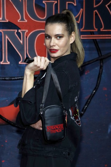 Rebecca Kunikowski at the Stranger Things fan event in Hangar 7 at Tempelhof Airport in Berlin on 18.11.2025