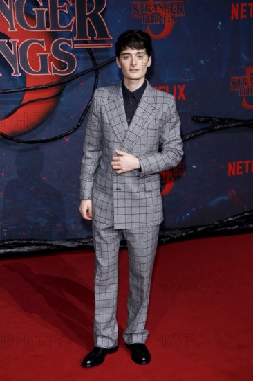 Noah Schnapp at the Stranger Things fan event in Hangar 7 at Tempelhof Airport in Berlin on 18.11.2025