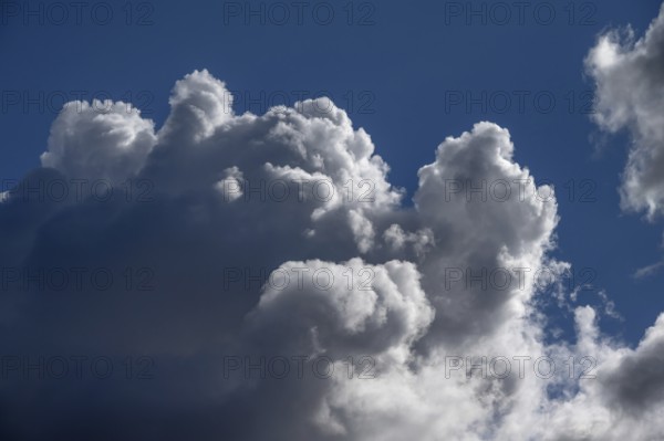 Rain cloud (Nimbostratus), Mecklenburg-Western Pomerania, Germany