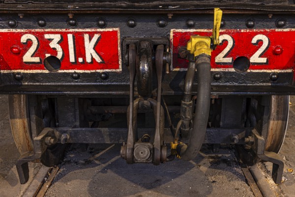 Legendary French Locomotive La France, Operating Number 231.K 22, Railway Museum, Augsburg Railway Park, Regierungsbezirk Swabia, Bavaria, Germany