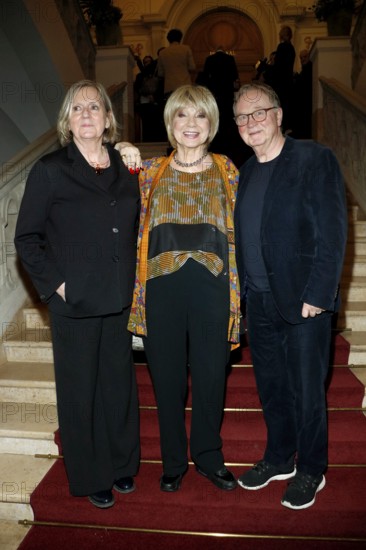 Malene Steger, Judith Winter and Klaus Hofmann at the eighth GÖTZ GEORGE PRIZE ceremony at the Kaiserin-Friedrich-Haus in Berlin on 15.11.2025