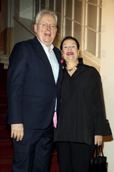 Peter Limbourg and Katharina Limbourg at the eighth GÖTZ GEORGE PRIZE ceremony at the Kaiserin-Friedrich-Haus in Berlin on 15.11.2025