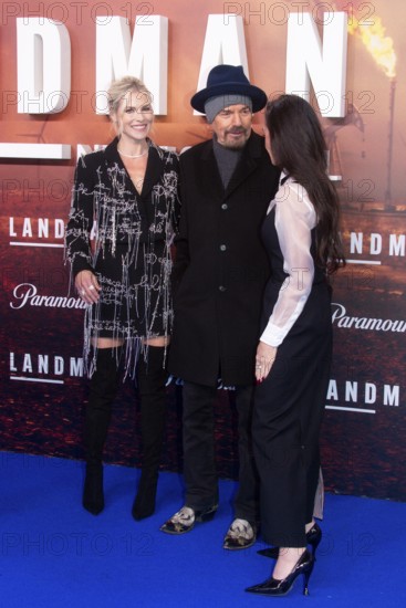 Billy Bob Thornton, Demi Moore, Ali Larter (cast), LANDMAN, red carpet for the European premiere of the second season of the Paramount+ series at ZOO PALAST, Berlin, 14.11.2025
