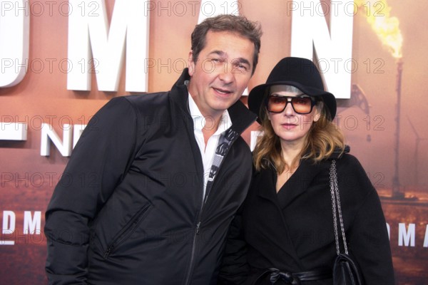 Andreas Elsholz and Denise Zich, LANDMAN, Red Carpet for the European premiere of the 2nd season of the Paramount+ series at ZOO PALAST, Berlin, 14.11.2025