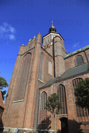 St. Mary's Church, Stralsund, Hanseatic City of Stralsund, Vorpommern-Rügen District, Mecklenburg-Western Pomerania, Germany