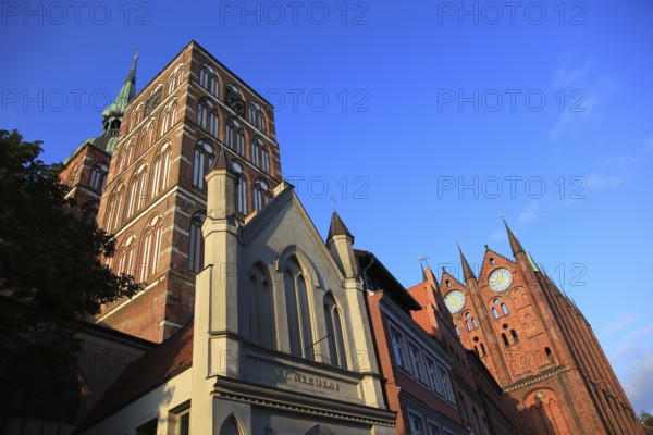St. Nicholas Church, Stralsund, Hanseatic City of Stralsund, Vorpommern-Rügen District, Mecklenburg-Western Pomerania, Germany
