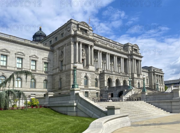 USA, Washington, Federal Institution of Library of Congress Building, the world biggest library