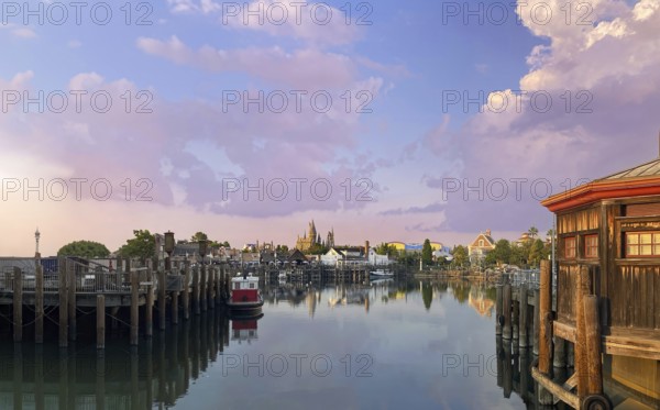 Osaka, Japan, November 1, 2025: Universal Studios Entertainment theme park in Osaka