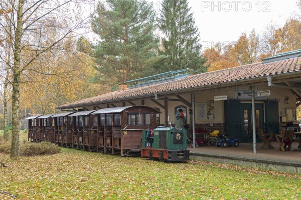 Tister Bauernmoor, railway station, Burgsittensen e.V., Tiste, Samtgemeinde Sittensen, Lower Saxony, Germany