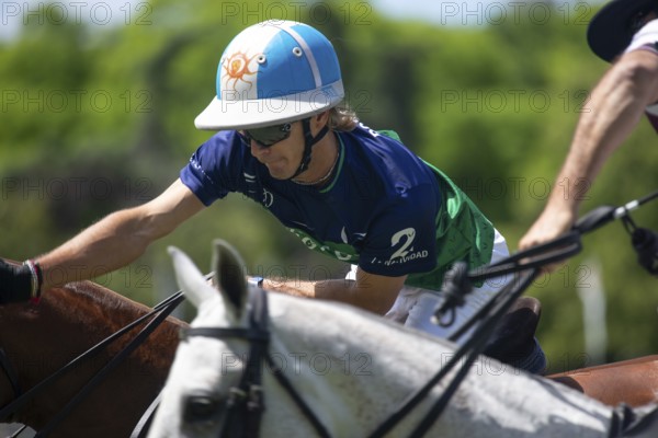 Portrait of Adolfo Cambiaso known as Poroto from Team Natividad Dolfina at the 132nd Argentine Open Polo Championship (Spanish Campeonato Argentino Abierto de Polo), Zeta Kazak playing against Natividad Dolfina, Buenos Aires, Argentina