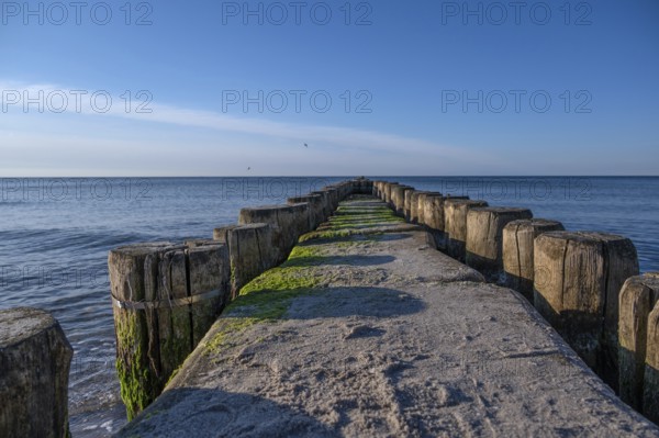 Grooves in the Baltic Sea, Ahrenshoop, Darß, Mecklenburg-Western Pomerania, Germany