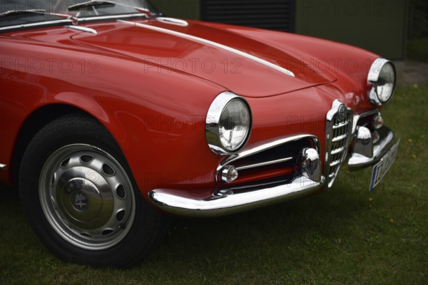 Alfa-Romeo Giulietta at classic car meeting in Büsum, Schleswig-Holstein, Germany