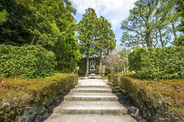 Buddha statue, Ninna-ji temple, Buddhist temple, Kyoto, Japan