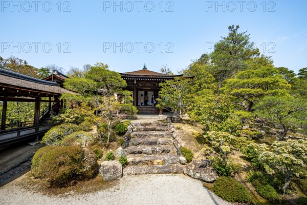 Northern Garden, Kitaniwa or Hokutei Garden, Ninna-ji Goths, Buddhist Temple Complex, Kyoto, Japan