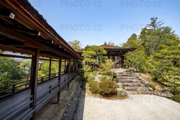 Japanese Garden, North Garden, Kitaniwa or Hokutei Garden, Ninna-ji Goths, Buddhist Temple Complex, Kyoto, Japan
