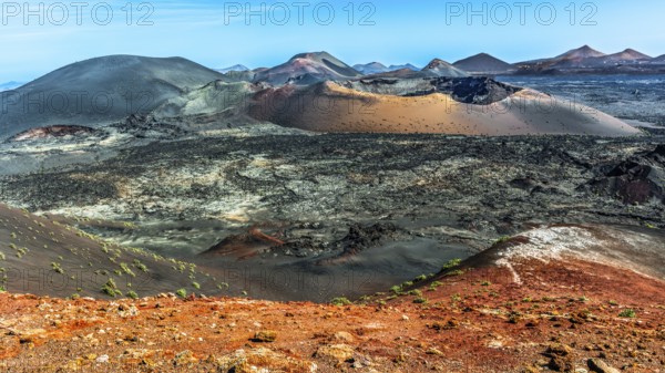 Timanfaya National Park Fire Mountains, Montanas del Fuego, Lanzarote, Canary Islands, Spain, Timanfaya National Park, Lanzarote, Spain