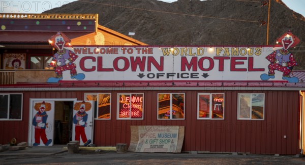 Tonopah, Nevada - The famous Clown Motel