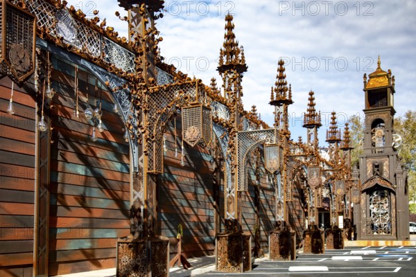 Beatty, Nevada - Exterior detail of the Exchange Club Casino and Coffee Shop