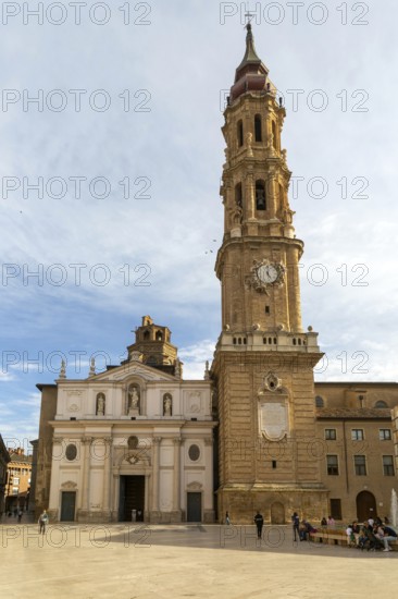 Cathedral church of the Savior of Zaragoza, also known as La Seo, Zaragoza, Aragon, Spain