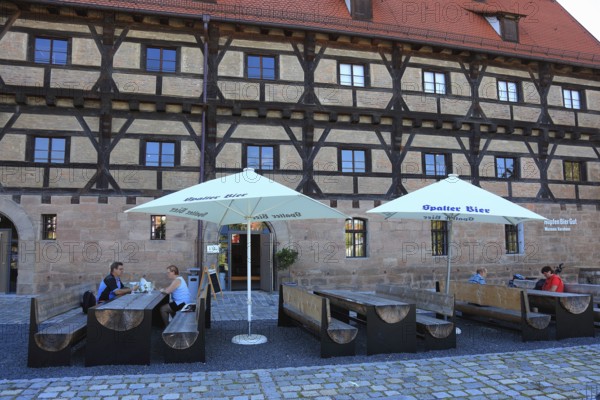 Kornhaus Museum, Hopfen Bier Gut, City of Spalt, Roth District, Middle Franconia, Germany