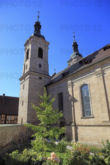 Former collegiate church of St. Nikolaus, city of Spalt, Roth district, Middle Franconia, Germany
