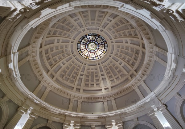 Kaiser-Wilhelms-Bad, bathhouse, interior view of entrance dome, Bad Homburg vor der Höhe, Hesse, Germany
